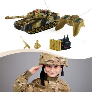 Nagyméretű távirányítós AKKUS tank KING OF TANKS RC (BBJ) - Image 1
