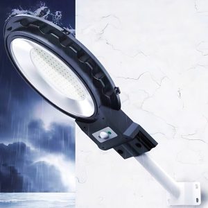 120W napelemes LED térvilágító lámpa – mozgásérzékelővel és távirányítóval (BBV) - Image 2