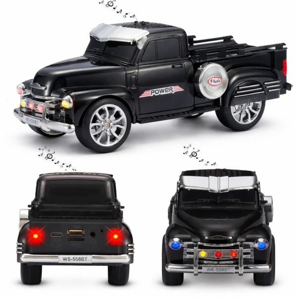 1953 Chevy 3100 pickup teherautó retro bluetooth hangszóró TWS USB FM TF WS-695 (BBV)22