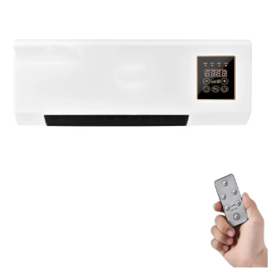 MSK 2 az 1-ben hűtő és hősugárzó – 54 cm-es ventilátor hűtésre és fűtésre, 16–40°C hőfokszabályzással, 1650/3300 W teljesítménnyel, távirányítóval – fehér (BBV) - Image 1