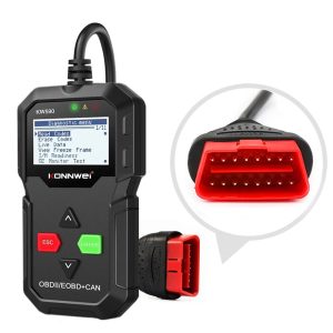 Konnwei Autódiagnosztikai szkenner – hibakód olvasó és törlő, OBD2/EOBD KW590 (BBV) - Image 1