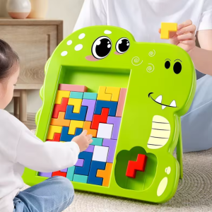 3D krokodilos puzzle gyerekeknek - figyelem és koncentráció fejlesztő oktató játék (BBLPJ) (FX) - Image 2
