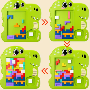 3D krokodilos puzzle gyerekeknek - figyelem és koncentráció fejlesztő oktató játék (BBLPJ) (FX) - Image 5