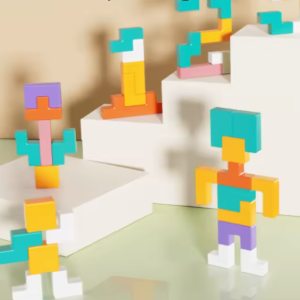 3D krokodilos puzzle gyerekeknek - figyelem és koncentráció fejlesztő oktató játék (BBLPJ) (FX) - Image 8