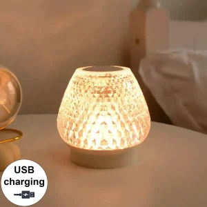 GIBOX G5S 2in1 kristály alakú okos lámpa - USB-ről tölthető, felakasztható party lámpa Bluetooth hangszóróval (THM) - Image 5
