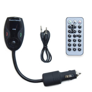 610S Bluetooth autós FM transzmitter MP3 lejátszóhoz, kihangosítóval és távirányítóval, flexibilis kivitel (BBV) - Image 7