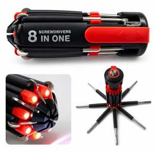8IN1 multifunkciós LED-es csavarhúzó készlet (BBL) - Image 8