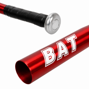 Alumínium baseballütő 25" / 64 cm – edző ütő piros kivitelben (BBRLB1850) - Image 5
