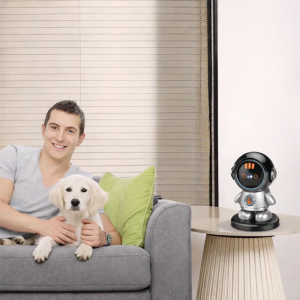 AstroCam asztronauta WiFi IP kamera 360° forgatható Full HD 1080P babafigyelő és kisállat megfigyelő éjjellátóval, kétirányú hanggal (BBD) - Image 5