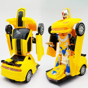 Átalakítható sárga robot autó játék gyerekeknek (BBJ) - Image 4