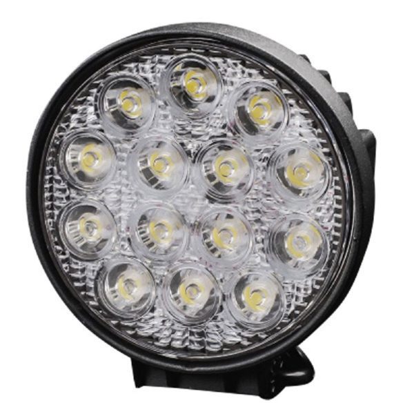 Autós LED reflektor 42W IP67 12-36V kör1