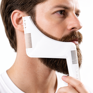 BeardMaster szakáll kontúrozó fésű – szakáll- és bajuszformázó sablon precíz igazításhoz (FX) - Image 4