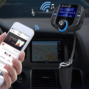 Bluetooth autós FM transzmitter BT70 – kihangosító és MP3 zenelejátszó, 2db USB töltővel és Micro SD támogatással (BBV) - Image 2