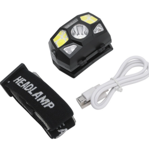 COB LED 2×40 lumenes mozgásérzékelővel és vörös fényjelzéssel ellátott fejlámpa (BBV) - Image 18