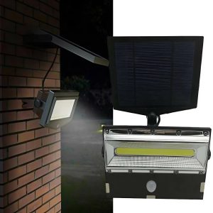 COB napelemes LED reflektor 3 üzemmóddal – hatékony, energiatakarékos világítás kültéri használatra (BBL) - Image 2