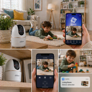 Dahua H3A Hero A1 beltéri WiFi IP kamera – 3MP PTZ forgatható biztonsági kamera 3.6 mm lencsével (BBD) - Image 5