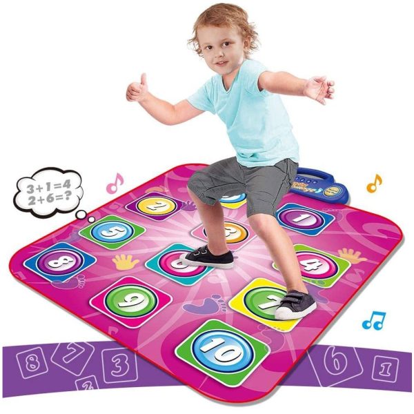 Dancing Challenge zenélő táncszőnyeg - számok 1
