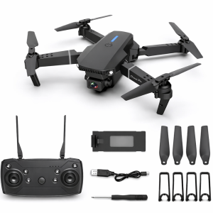 E88 Pro HD kamerás drón – 2.4 GHz-es távirányítós quadcopter élőképpel (BBV) - Image 5