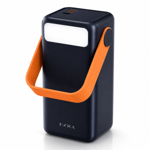 EZRA PR138 powerbank 40000mAh – nagy kapacitású hordozható gyorstöltő LED lámpával és Type-C csatlakozóval (THM) - Image 6