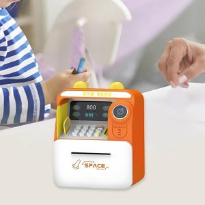 Elektromos ATM pénzpersely gyerekeknek – automatikus bankjegy és érmegyűjtő (BBJ) - Image 7