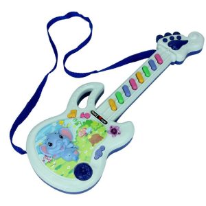 Nyakba akasztható elemes játék gitár dallamokkal - 45 cm (BBMJ) - Image 10