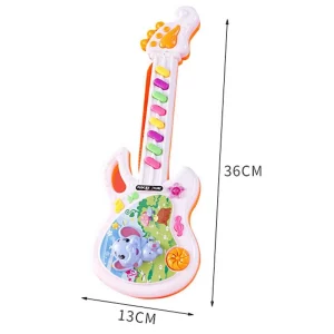 Nyakba akasztható elemes játék gitár dallamokkal - 45 cm (BBMJ) - Image 12