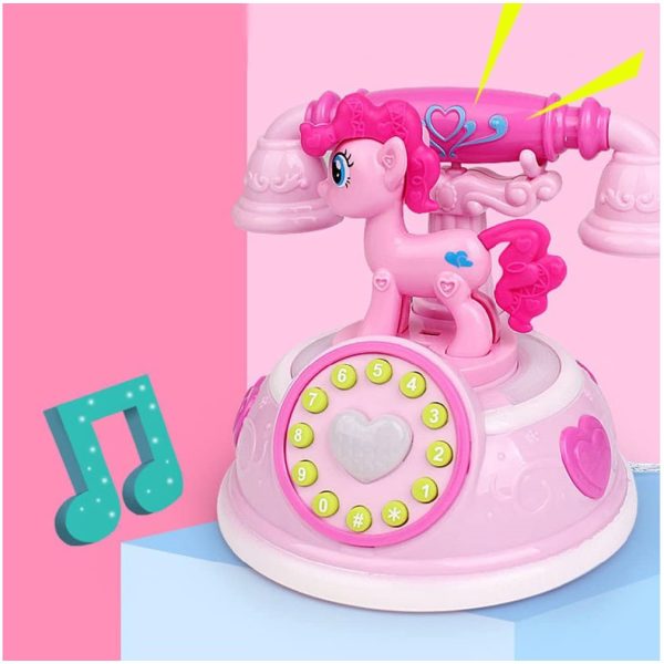 Én kicsi pónim játék telefon - világít, zenél (3)
