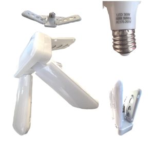 Energiatakarékos 36W -os E27 négy ágú LED fényforrás – hatékony megoldás nagyobb terek megvilágítására (BBL) - Image 8