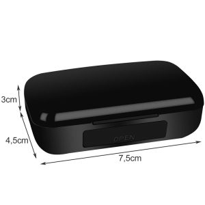 F9-10 TWS vezeték nélküli Bluetooth fülhallgató LCD kijelzővel, akkus töltődobozzal (BBV) - Image 5