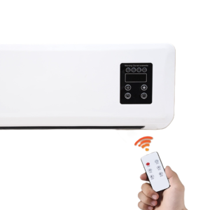 Fali elektromos fűtő- és hűtőtest – 1500 W teljesítményű, 2 fokozatú, időzítővel és távirányítóval, 20 m²-es helyiségig (BBM) - Image 8
