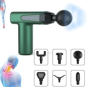 Fascial Gun – többfunkciós vibrációs masszázspisztoly LED kijelzővel – hatékony fájdalomcsillapítás és mélylazítás (BBV) - Image 8