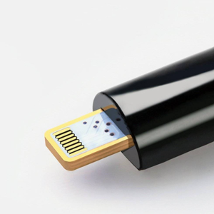 Fekete színű USB töltőkábel karkötő iPhone-hoz – lightning csatlakozó (FX) (BLLV) - Image 5