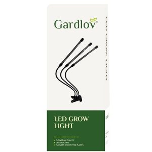 Flexibilis csíptethető-, és állítható 3 karos LED növénynevelő lámpa - 3 világítási móddal, 9 állítható fényerősséggel (BBV) - Image 13