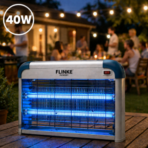 Flinke 40W elektromos rovarirtó lámpa – UV fénycsöves szúnyog- és légycsapda beltérre (BBA) - Image 3