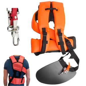 Flinke ergonomikus, párnázott fűkasza heveder – kényelmes és állítható vállpánttal 70-180 kg-ig (BBA) (BBL) - Image 1