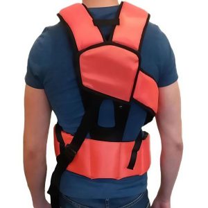 Flinke ergonomikus, párnázott fűkasza heveder – kényelmes és állítható vállpánttal 70-180 kg-ig (BBA) (BBL) - Image 5