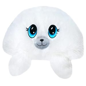 Fluffaluff fóka pets ultra puha szunyókáló plüss párna – tökéletes ölelhető alvópárna gyermekeknek (BBM) - Image 3