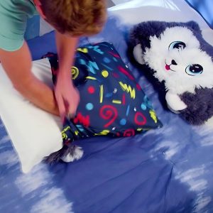 Fluffaluff husky pets ultra puha szunyókáló plüss párna – tökéletes ölelhető alvópárna gyermekeknek (FX) (BBM) - Image 6