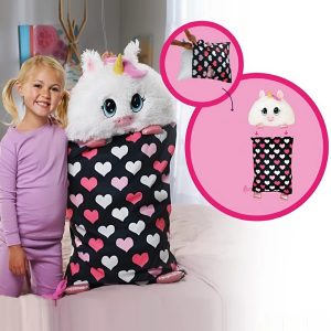 Fluffaluff unikornis pets ultra puha szunyókáló plüss párna – tökéletes ölelhető alvópárna gyermekeknek (BBM) - Image 2
