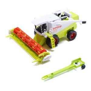 Giga méretű élethű játék kombájn, aratógép - zöld színben - 50 cm (BBMJ)