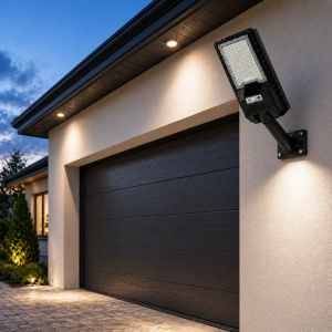 Hayami KL25-282A 400W napelemes utcai LED lámpa – távirányítós kültéri solar világítás IP65 védelemmel (BBD) - Image 3