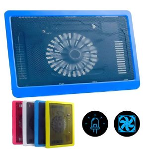 Hordozható laptop hűtőpad – erőteljes ventilátoros hűtőrendszerrel az optimális hűtéséhez 17”-os laptopokig (BBV) - Image 1