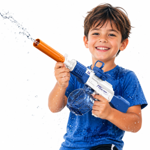 HydroStrike AK47 elektromos vízipisztoly – automata vízfegyver nagy tartállyal, kék (BBMJ) - Image 6