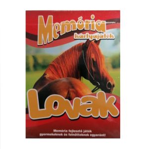 Memóriafejlesztő kártya - lovak (FX) (BBKM) - Image 1