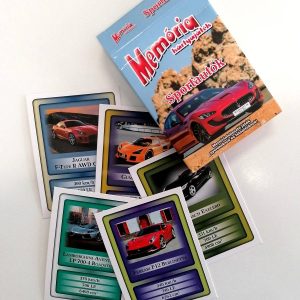 Memóriafejlesztő kártya - sportautók (FX) (BBKM) - Image 2