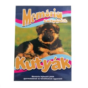 Memóriafejlesztő kártya - kutyák (FX) (BBKM) - Image 1