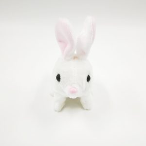 BunnyCare interaktív fehér plüss nyuszi szett hordozóval – kiegészítős plüss játék gyerekeknek (BBMJ) - Image 2