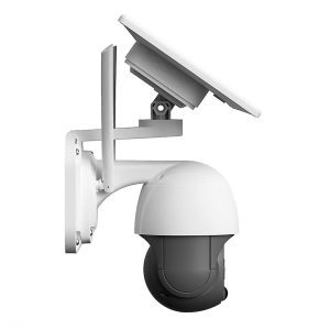 Időjárásálló, napelemes biztonsági kamera - 4G 1080p újratölthető akkumulátoros kamera éjszakai látással, kétirányú PTZ (BBV) - Image 3