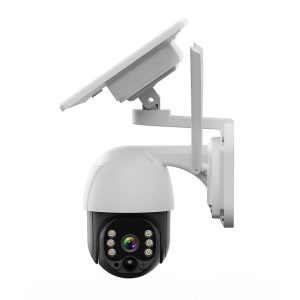 Időjárásálló, napelemes biztonsági kamera - 4G 1080p újratölthető akkumulátoros kamera éjszakai látással, kétirányú PTZ (BBV) - Image 5
