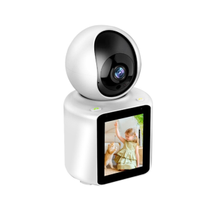 Intelligens babafigyelő kamera Full HD 1080p felbontással – WiFi, 2.8" LCD kijelző, éjszakai látás, kétirányú kommunikáció, mozgásérzékelő és videóhívás funkció W06 (BBD) - Image 1